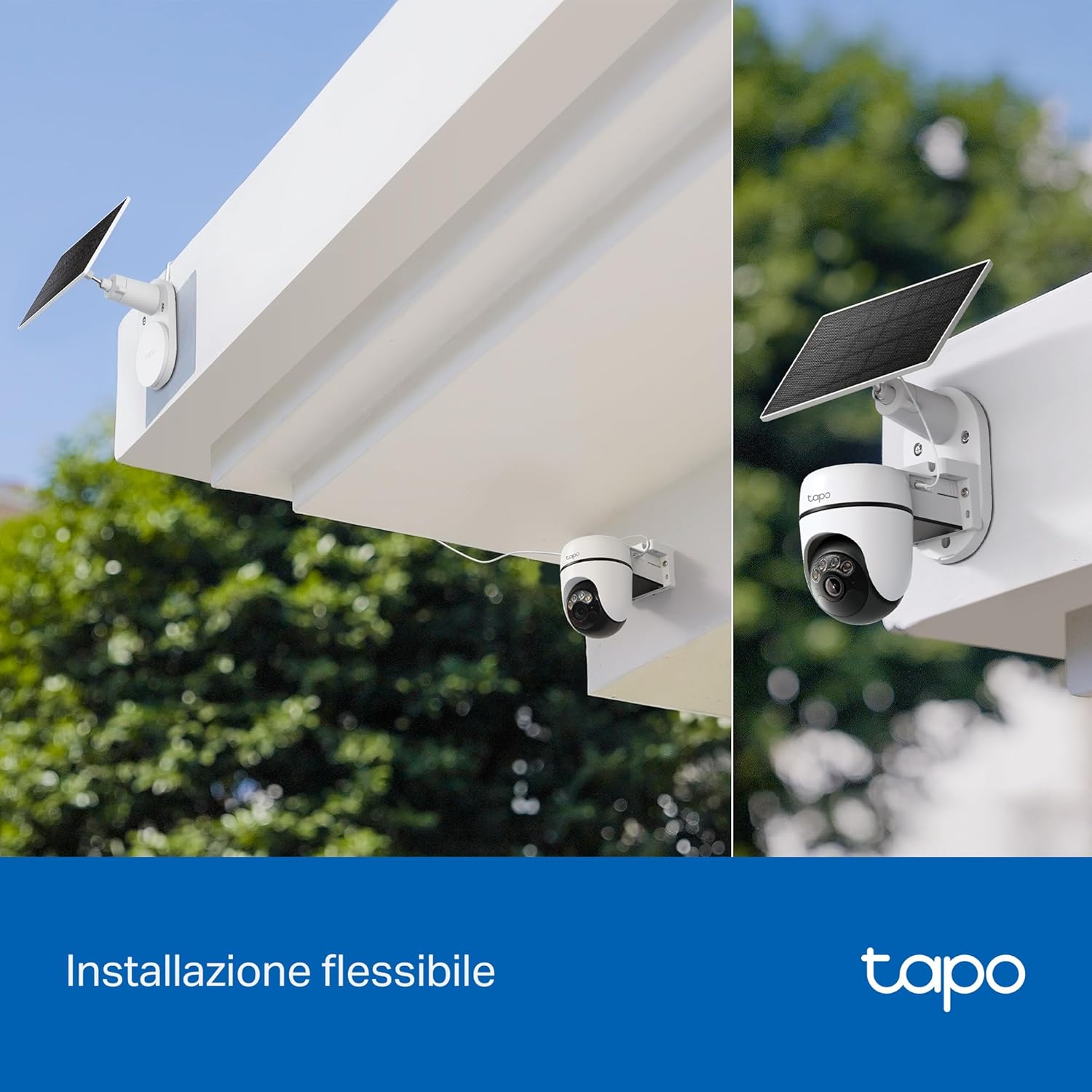 Thumbnail 5 de Tapo C630 Kit 3K 5MP telecamera WiFi esterna senza fili con pannello solare, 360° PTZ e AI