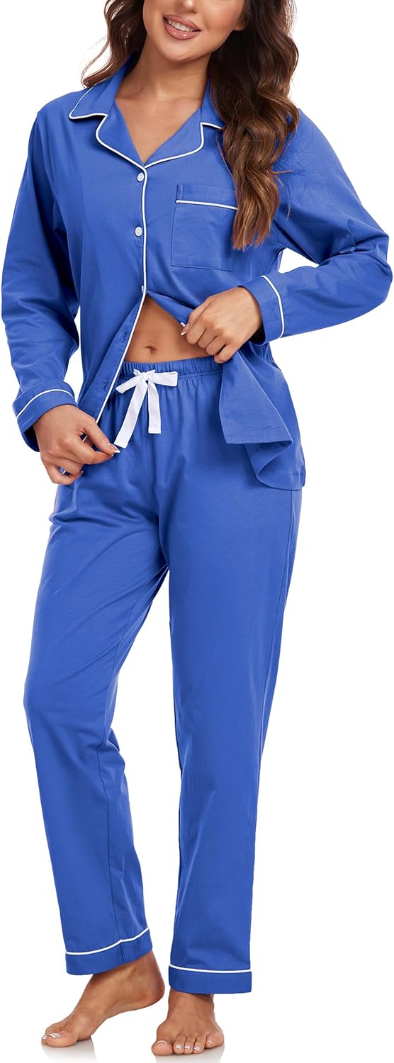 Detalle de EA'S SECRET Womens Pajama Set 100% Cotton pajamas
