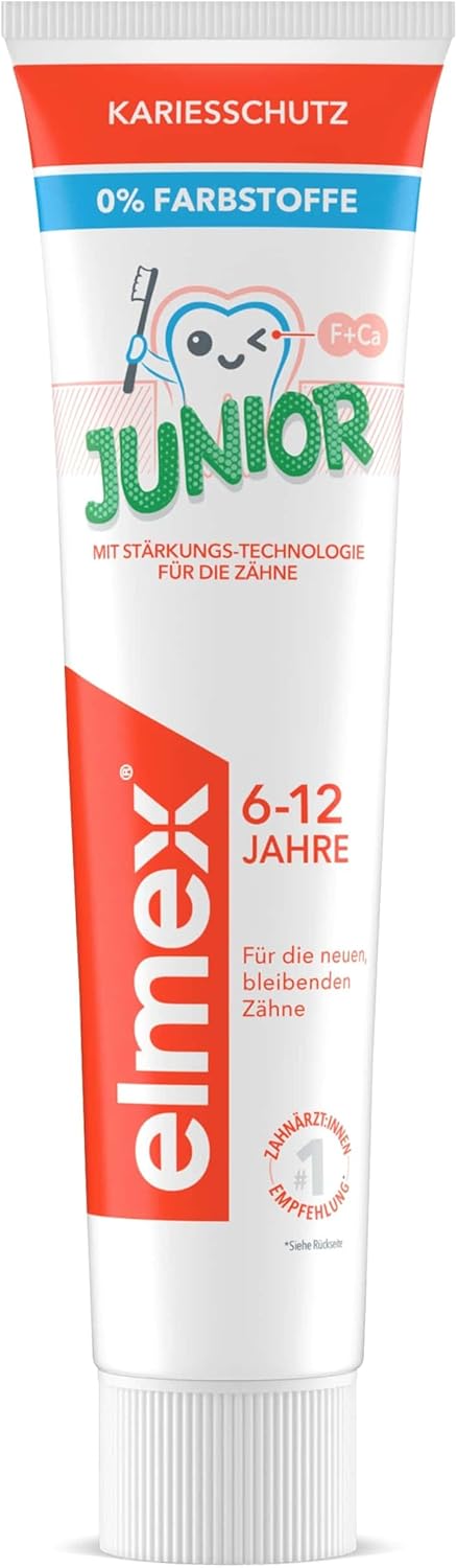 Thumbnail 6 de elmex JUNIOR Zahnpasta 6-12 Jahre – Schutz für bleibende Zähne
