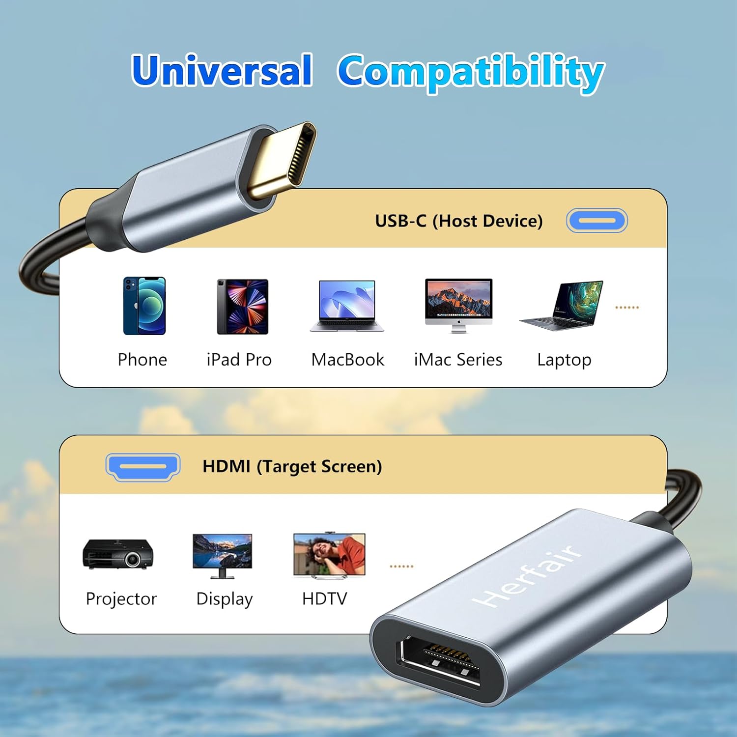 Thumbnail 3 de USB C to HDMI Adapter 4K