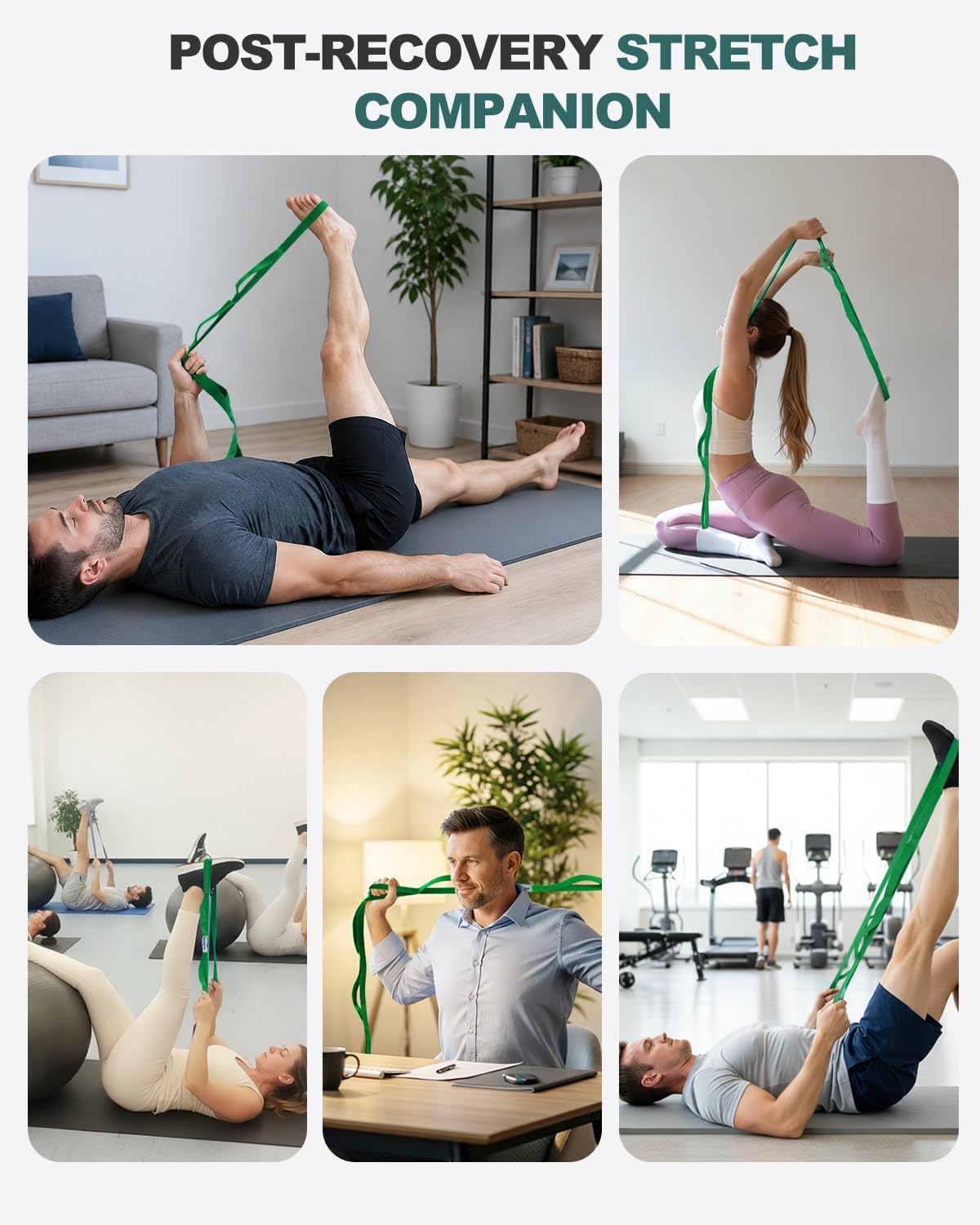 Thumbnail 6 de Trideer Stretching Strap 10 Loops