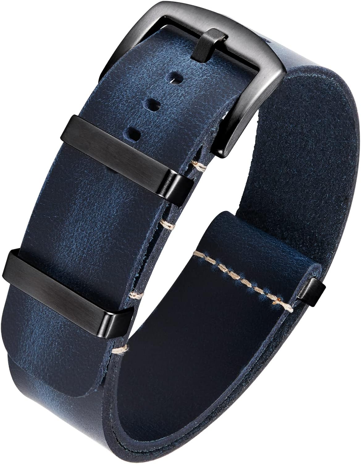 Detalle de BINLUN Cinturini Pelle 18–24mm Orologi