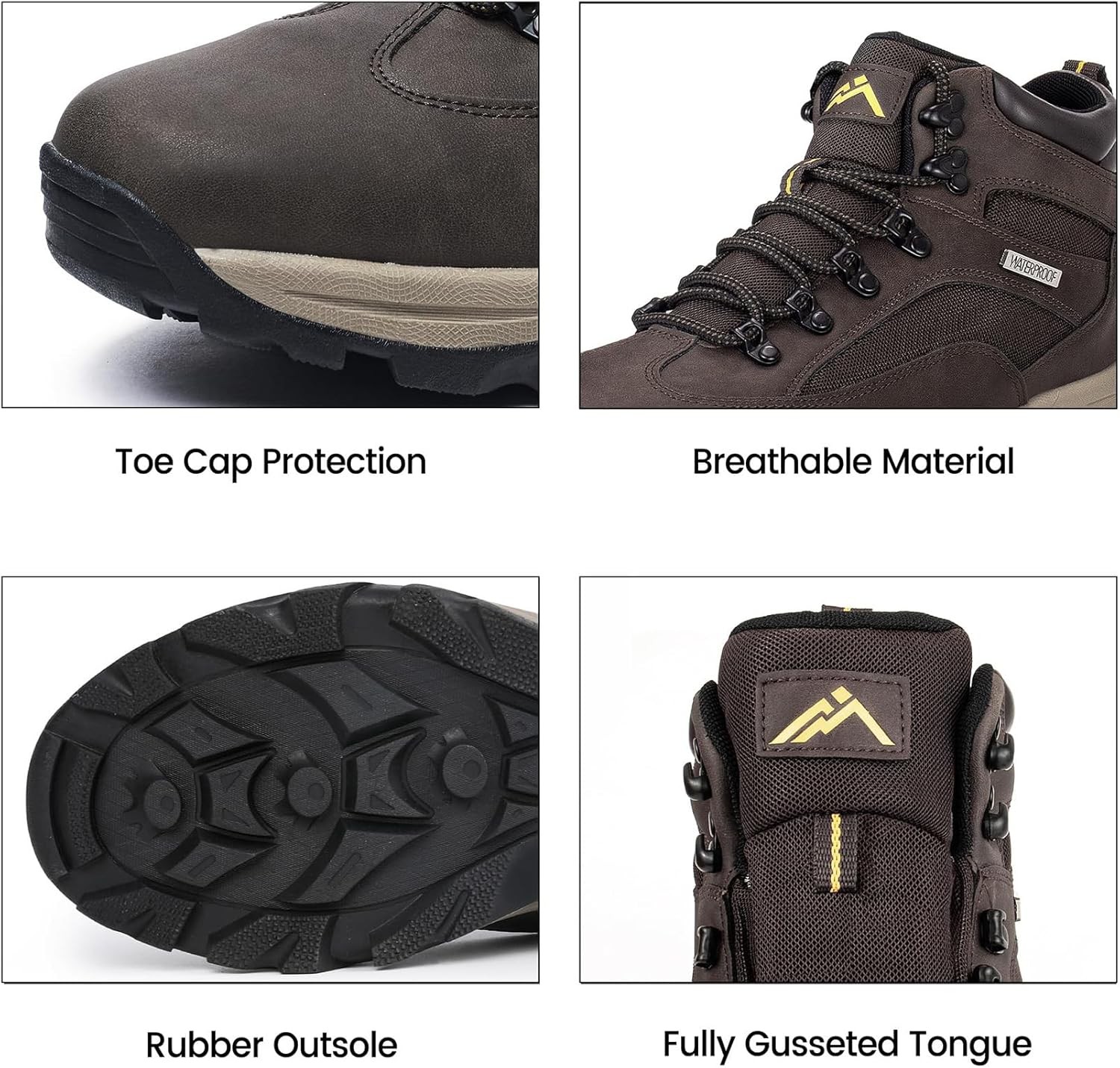 Thumbnail 4 de CC-Los Herren Wanderschuhe wasserdicht – wasserdichte Wanderstiefel & Trekkingschuhe in Gr. 40–48