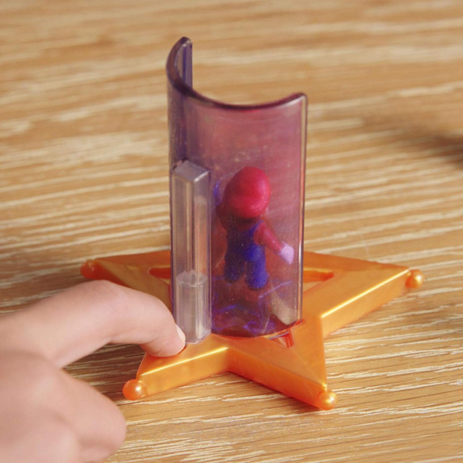 Detalle de The Super Mario Galaxy Movie 1.5” Mini Figures 6-Pack with Star Launcher Accessory
