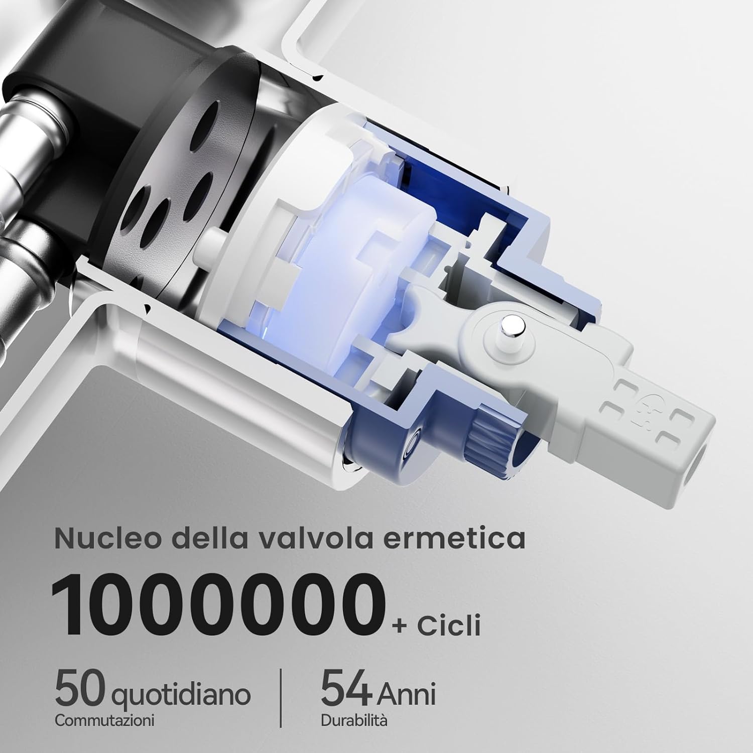 Thumbnail 5 de CECIPA Rubinetto Lavello Cucina con doccetta estraibile, 40 cm e 2 modalità (Stream/Spray) con getto alto, acciaio inox