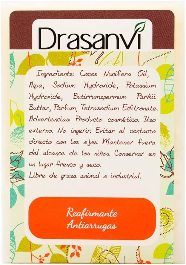 Detalle 2 de DRASANVI JABON KARITE 100G nutritivo para pieles secas