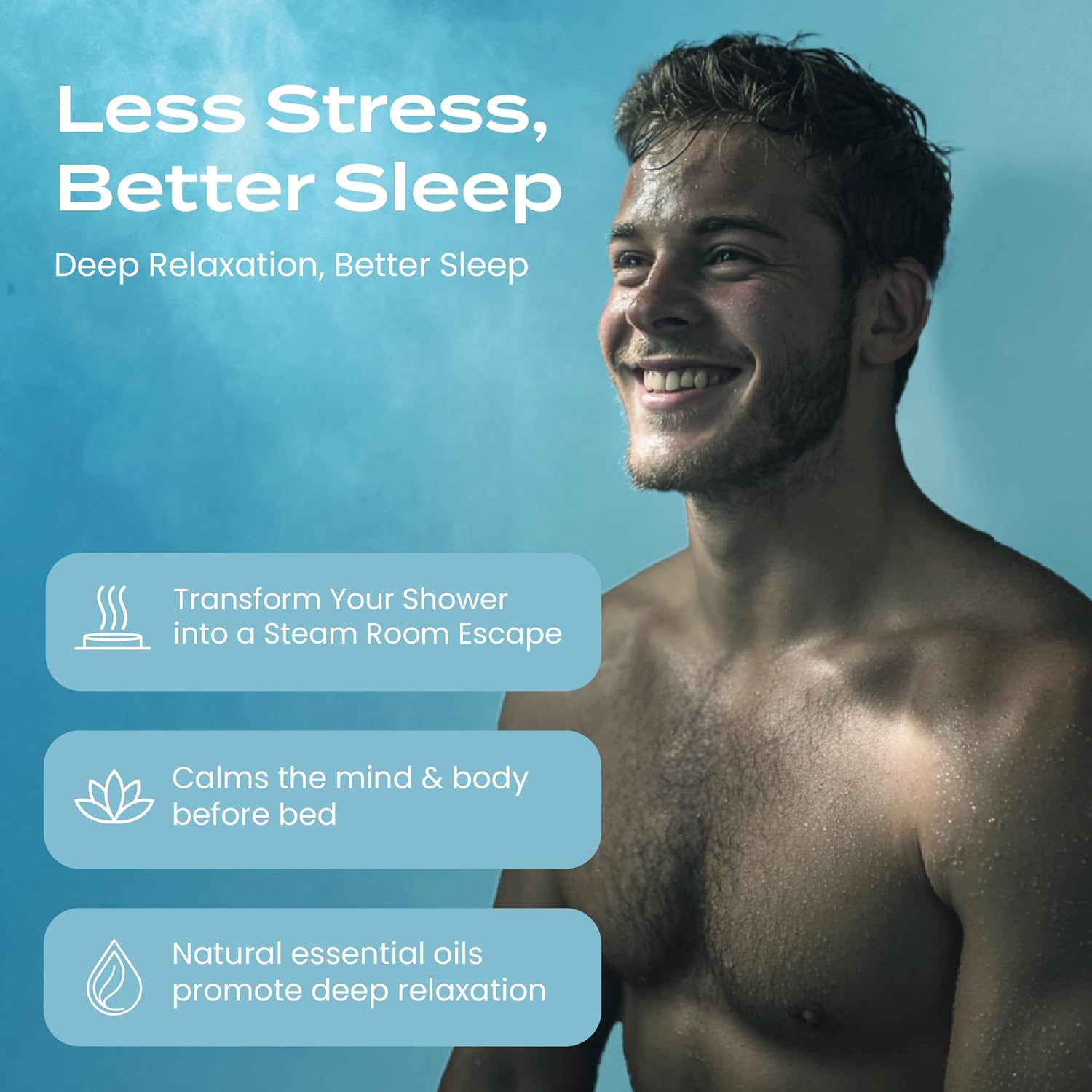 Thumbnail 6 de Body Restore Shower Steamers Aromatherapy 30 Pack (Collectors Box) – 30 unique scents for home spa showers
