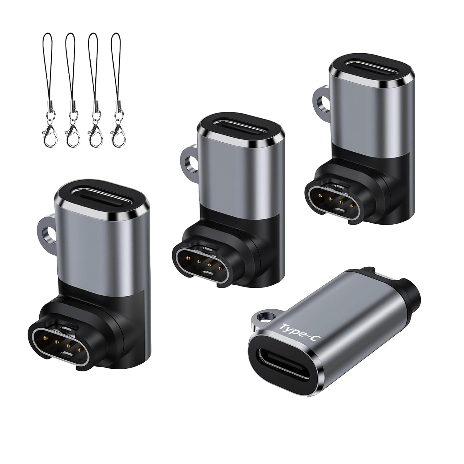 Thumbnail 6 de USB-C Garmin Watch Charger Adapter (4-Pack) – Right-Angle and Straight Connectors