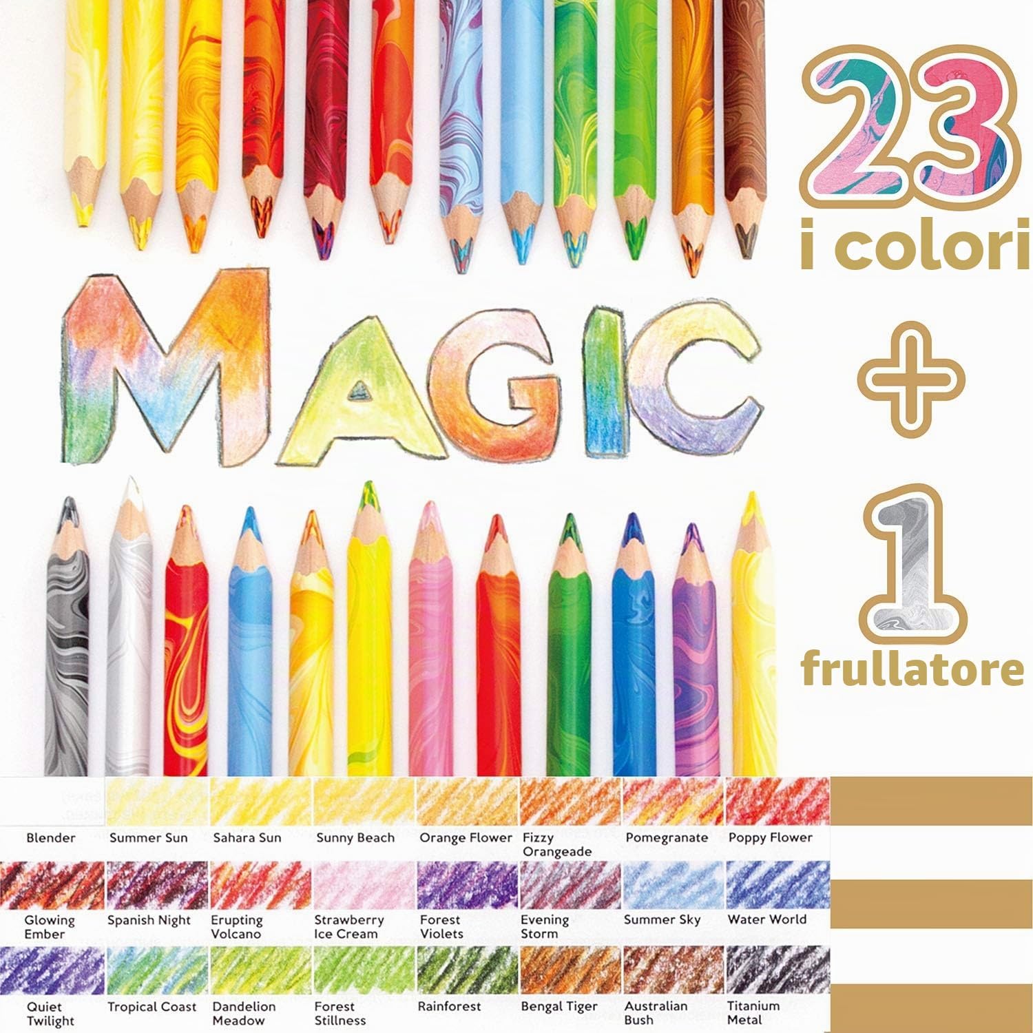 Thumbnail 4 de Koh-I-Noor H3408024 Set di 24 matite colorate in legno FSC