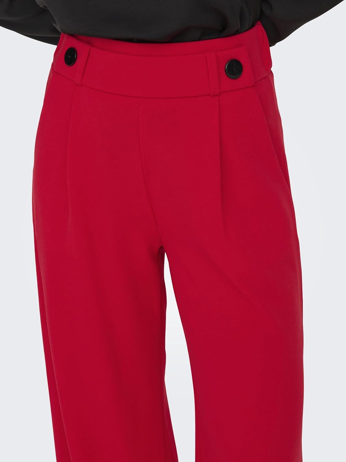 Thumbnail 6 de JDY Marlene Stoffhose „GEGGO New Long“: weit geschnittene Schlupfhose mit elastischem Bund