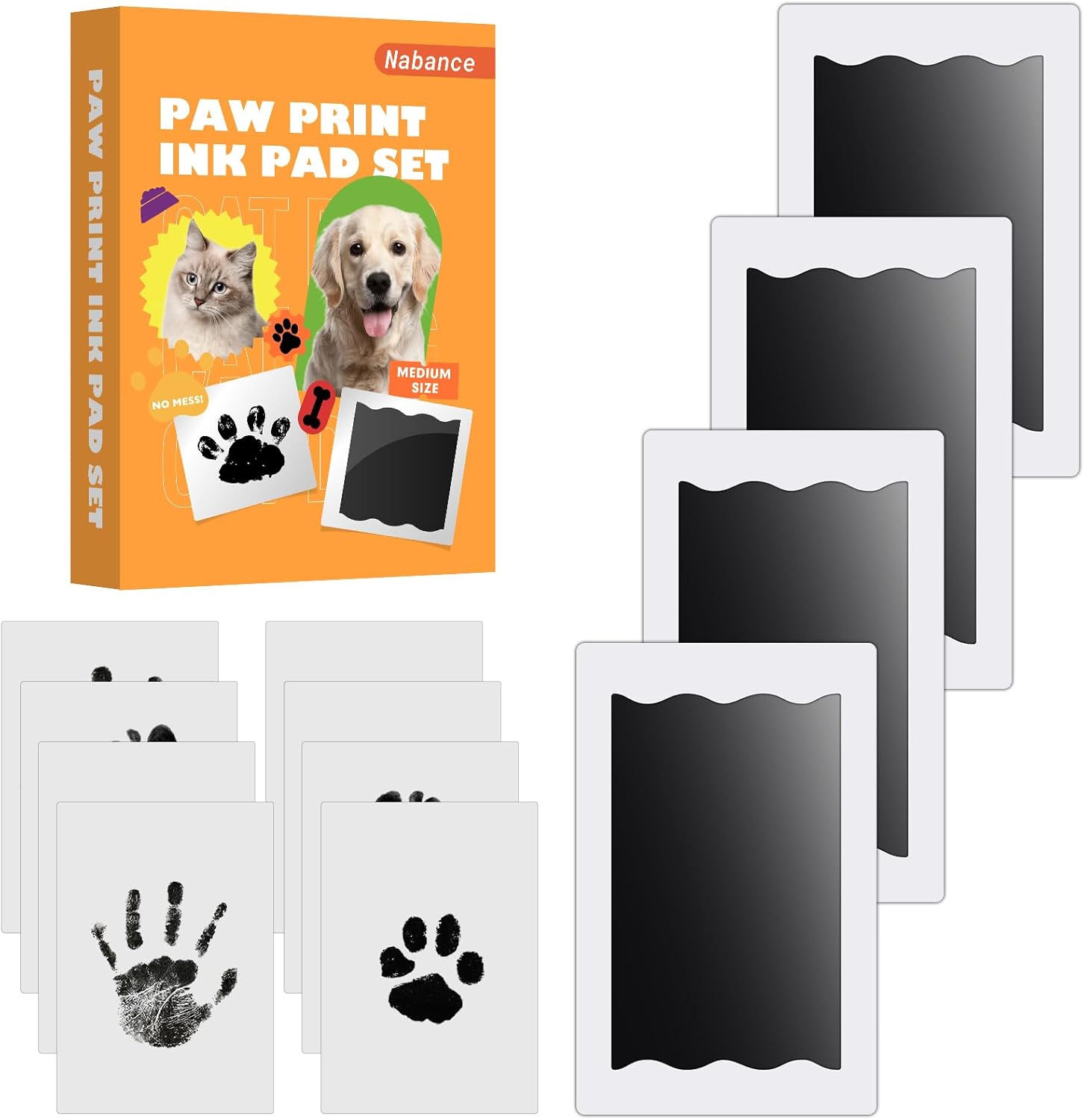 Nabance Baby Handprint Kit 4 inkless pads 🐾