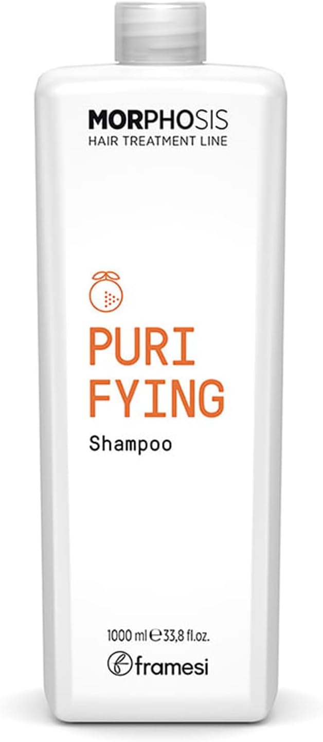 Detalle de Framesi New Morphosis Hair Treatment Line – szampon oczyszczający 1000 ml przeciwłupieżowy