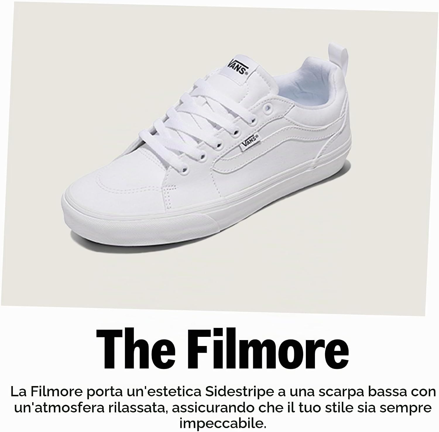 Thumbnail 6 de Vans Ward Deluxe Sneaker da Uomo in pelle con suola in gomma