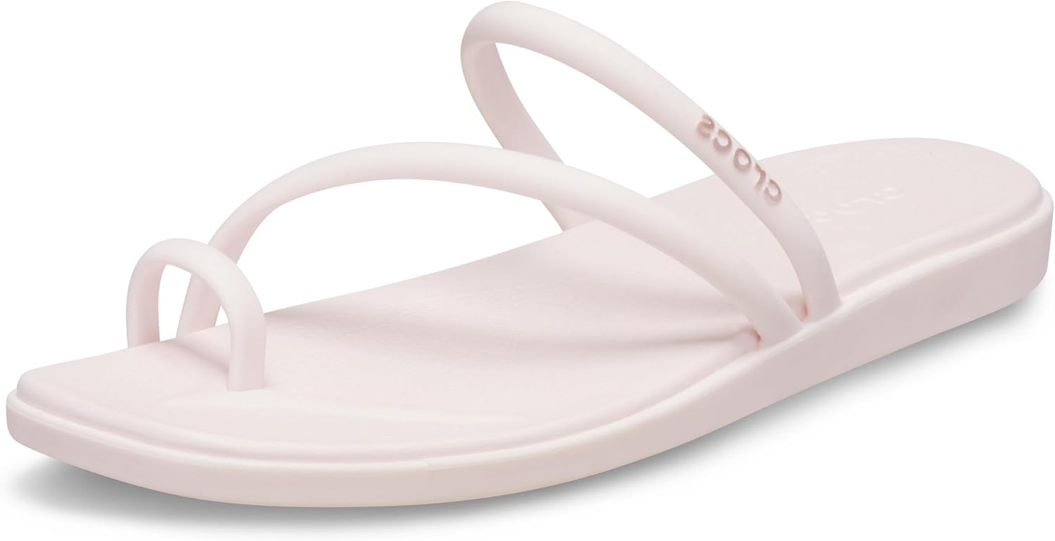Thumbnail 2 de Crocs Women Miami Toe Loop Sandal in Cocoa Cream (UK 3)