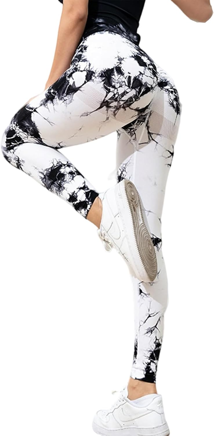 Thumbnail 6 de Merlvida Scrunch Butt Sport-Leggings für Damen mit hoher Taille (seamless, blickdicht)