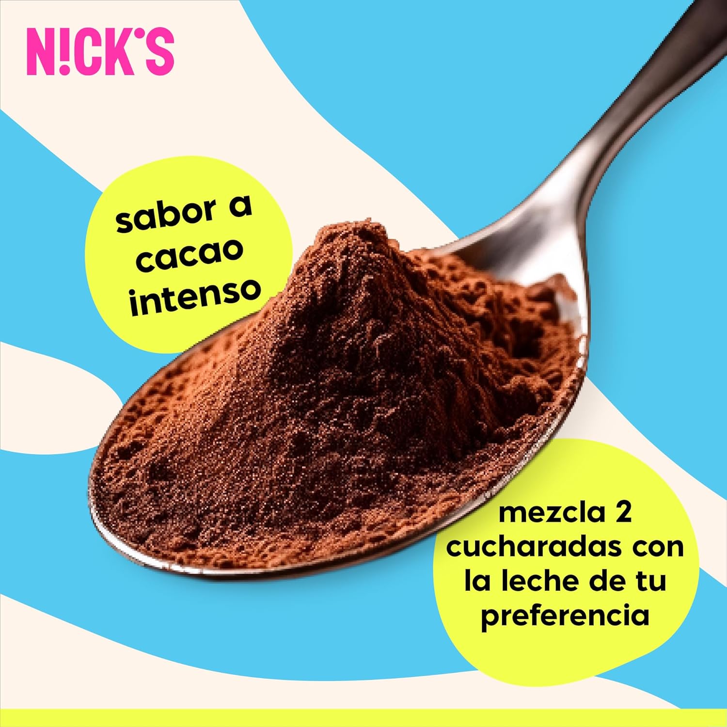 Thumbnail 4 de NICKS Chocolate drink 2x250g chocolate caliente sin azúcar