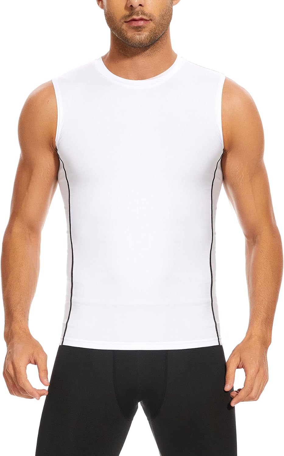 Detalle 2 de AMZSPORT Canotta Compressione uomo