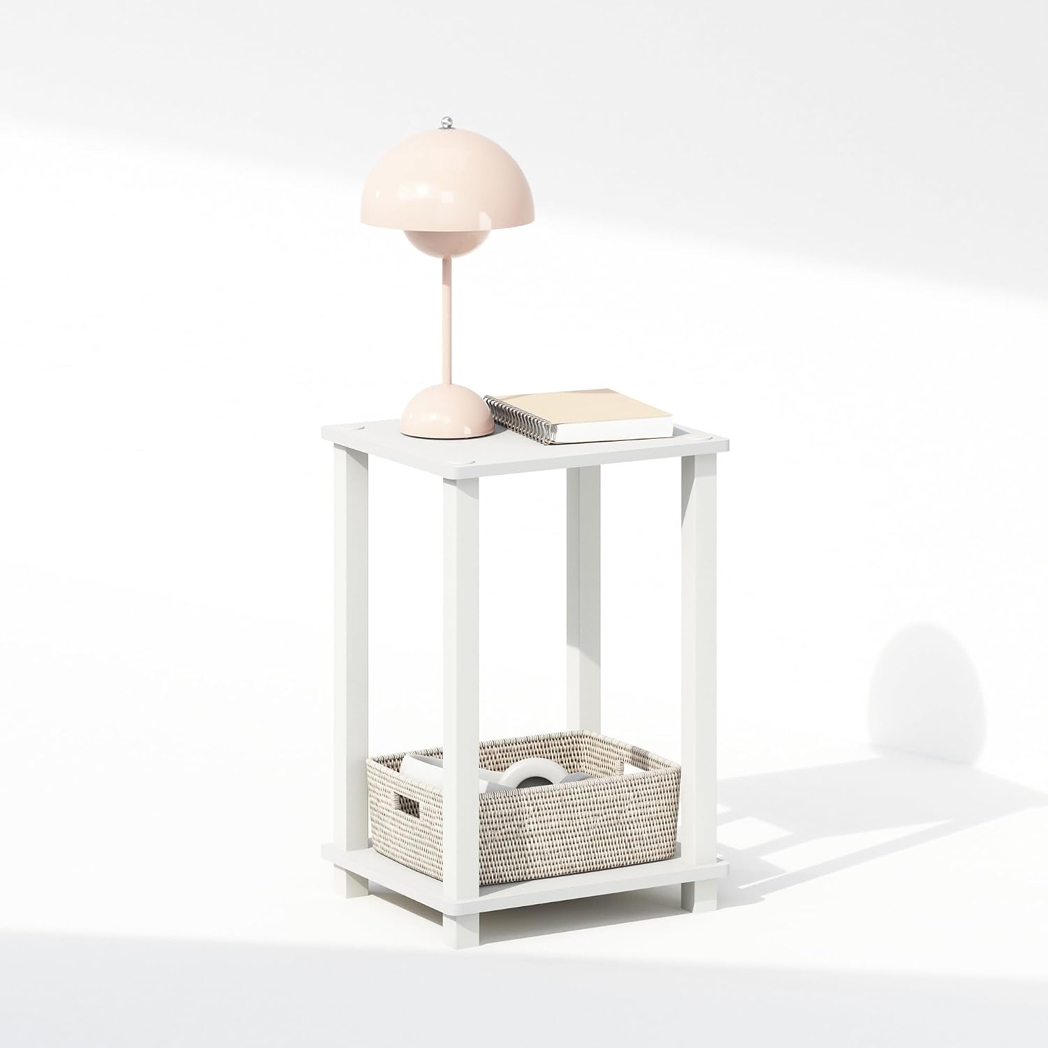 Detalle de Furinno Nightstand White
