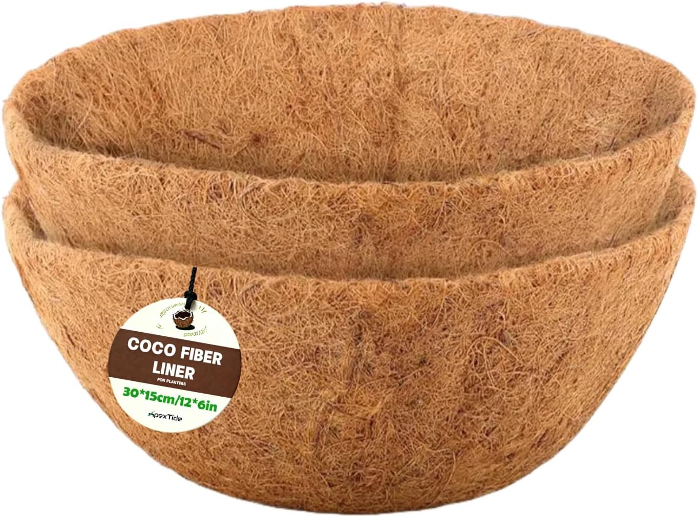 ApexTide Coco Liner Hanging Basket 35×17.5cm
