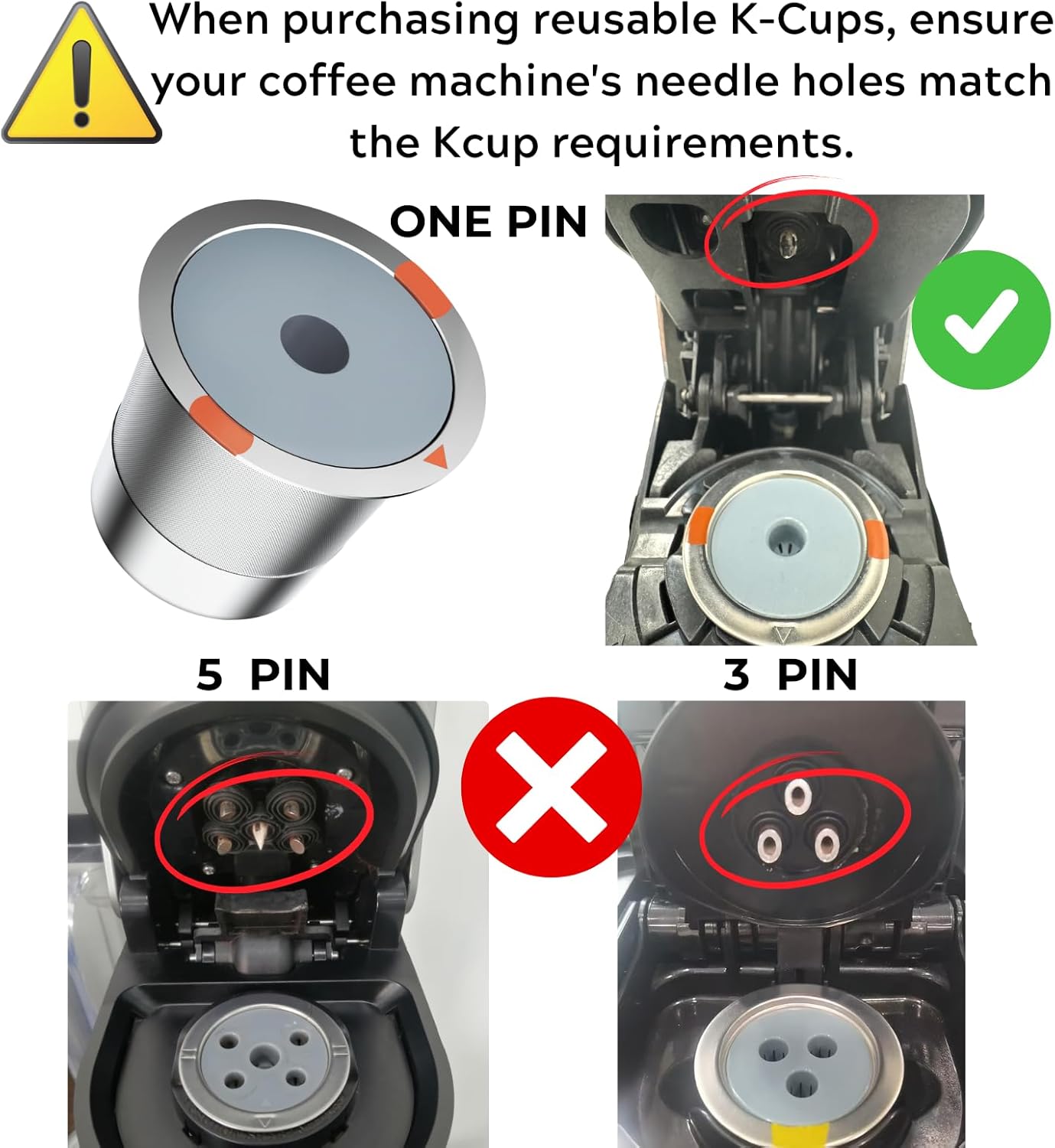 Thumbnail 6 de Reusable K Cups Universal Stainless Steel for Keurig