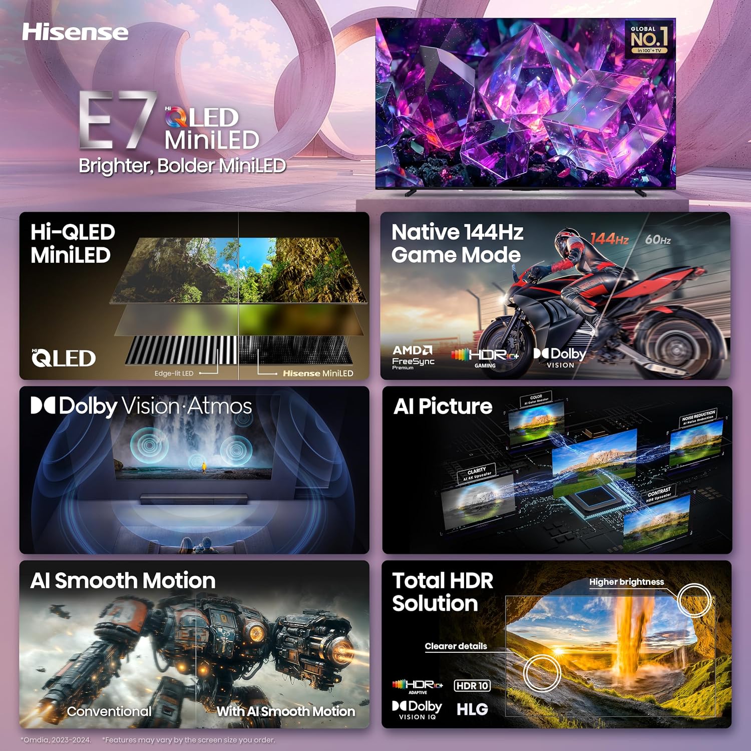 Thumbnail 3 de Hisense 100-inch Smart TV