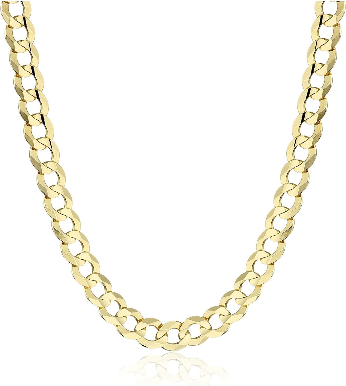 Detalle 2 de Chaîne en or jaune 14 carats (585) – largeur 5,50 mm, longueurs au choix