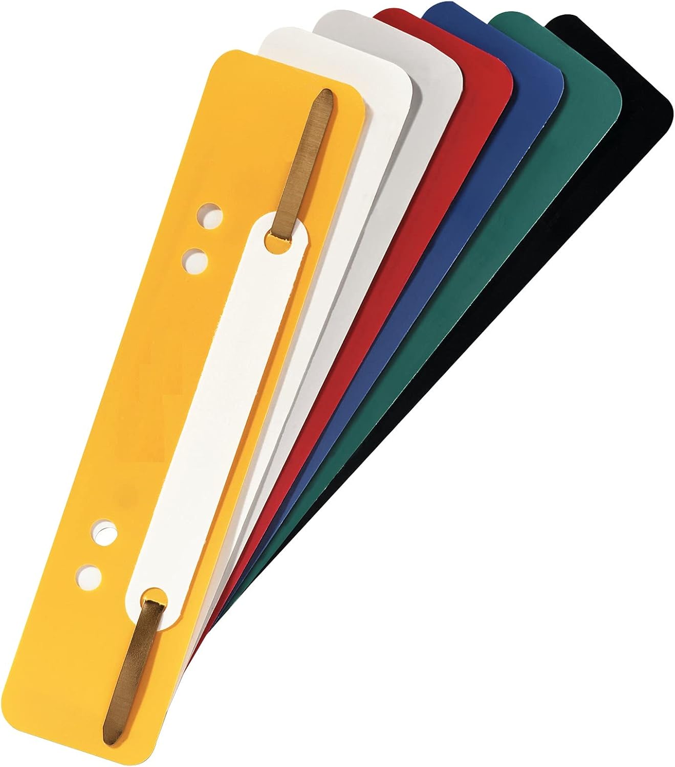 Thumbnail 1 de Exacompta 426010B Plastik-Heftstreifen grau (250er-Pack) für 4-fach Lochung