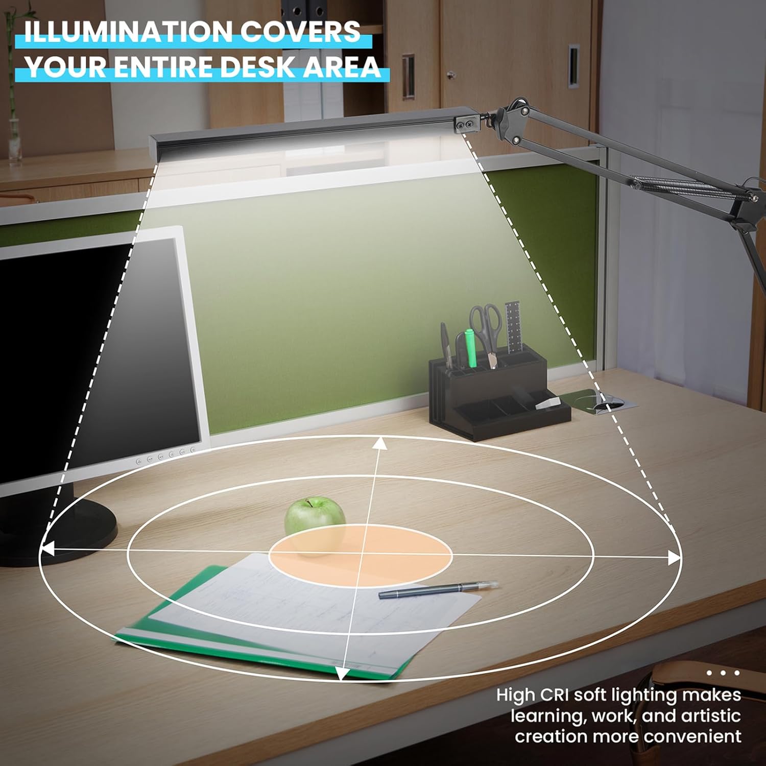 Detalle de BIENSER LED desk lamp with 10 brightness levels