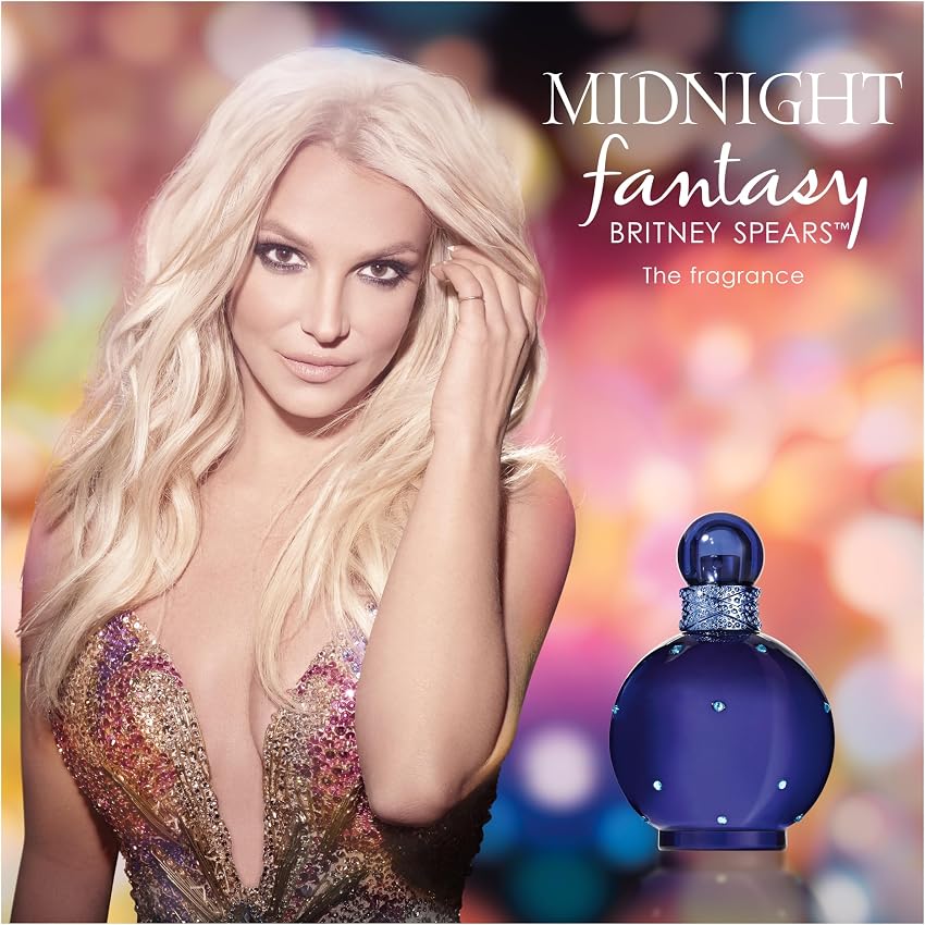Detalle 2 de Britney Spears Midnight Fantasy 100 ml — Eau de Parfum