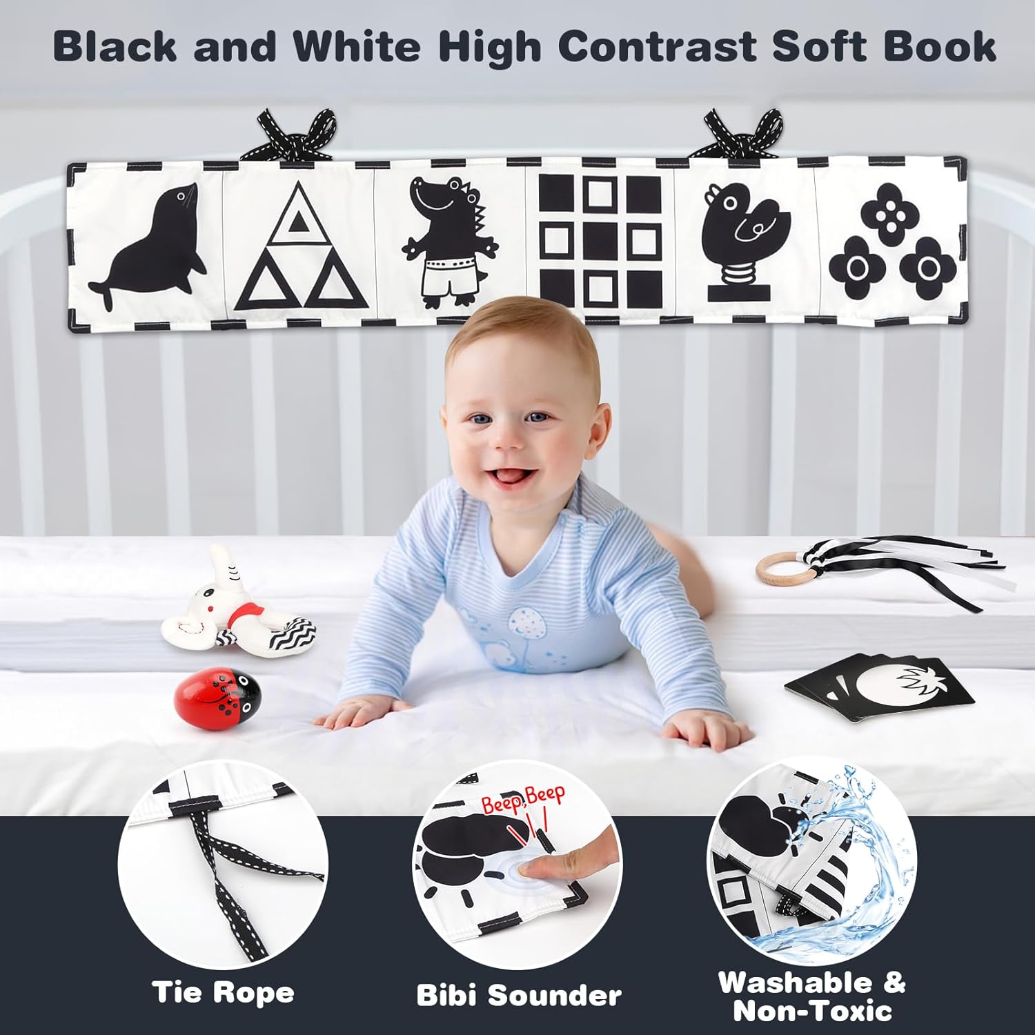 Thumbnail 4 de Joyreal Baby Sensory Toys 13 pcs