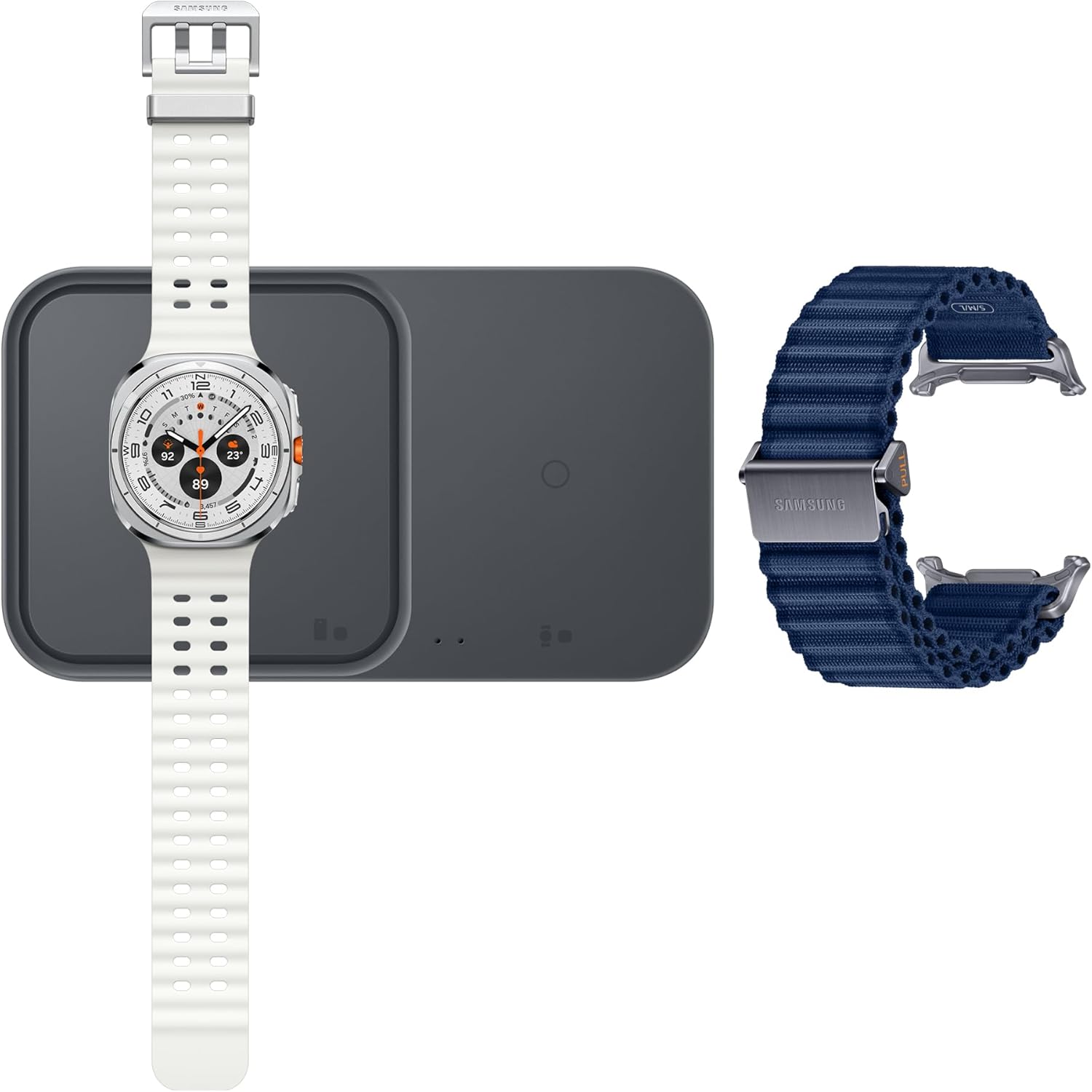 Detalle de Samsung Galaxy Watch Ultra (2025) — Titanium, AI Health Insights, LTE, 47mm