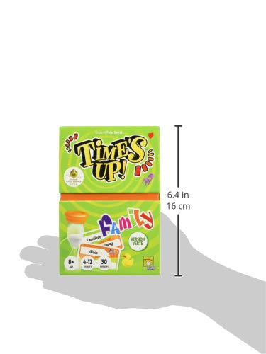 Detalle de Time's Up! Family - Version Verte, le jeu d'ambiance familial d'Asmodee
