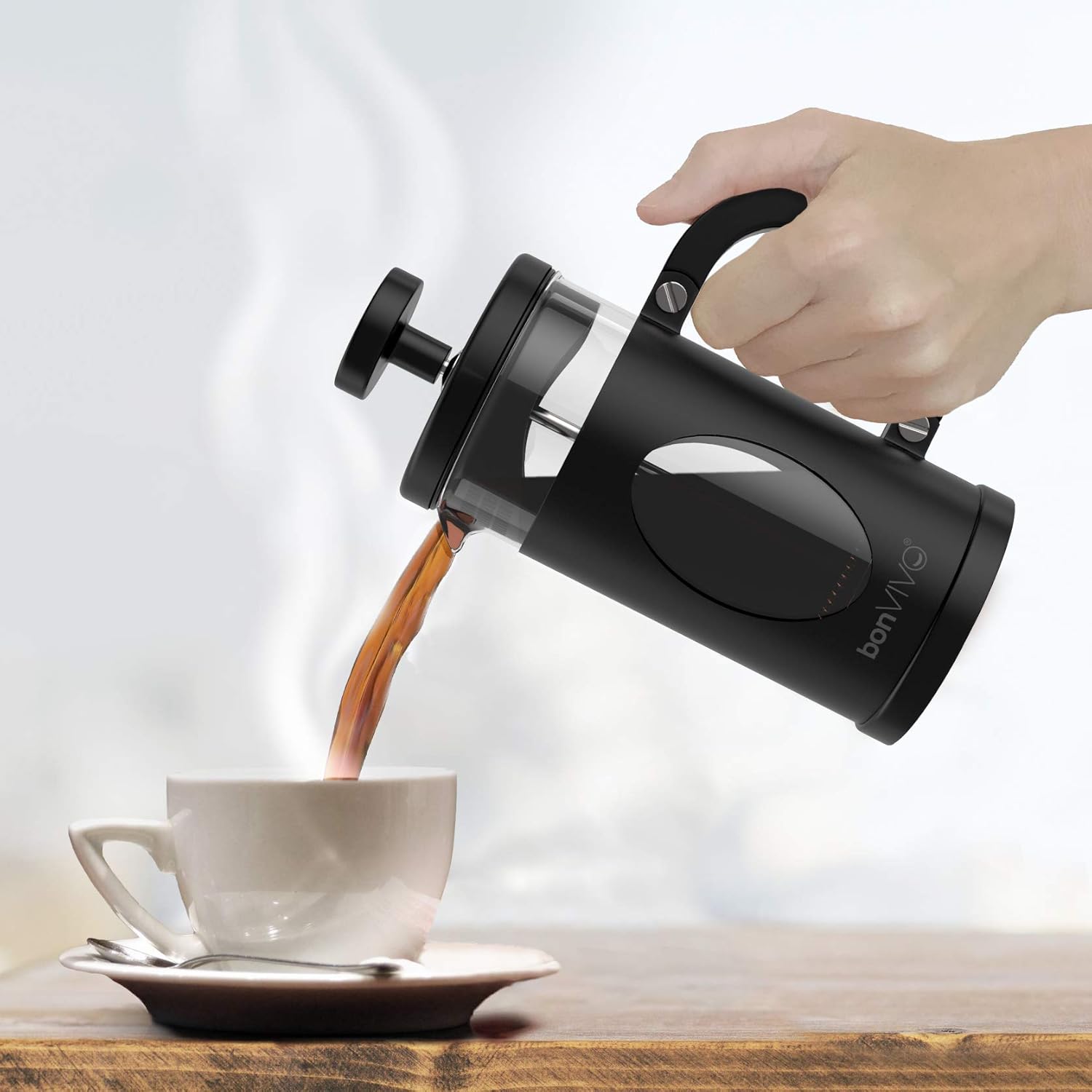 Thumbnail 4 de bonVIVO French Press 350 ml für 1–2 Tassen