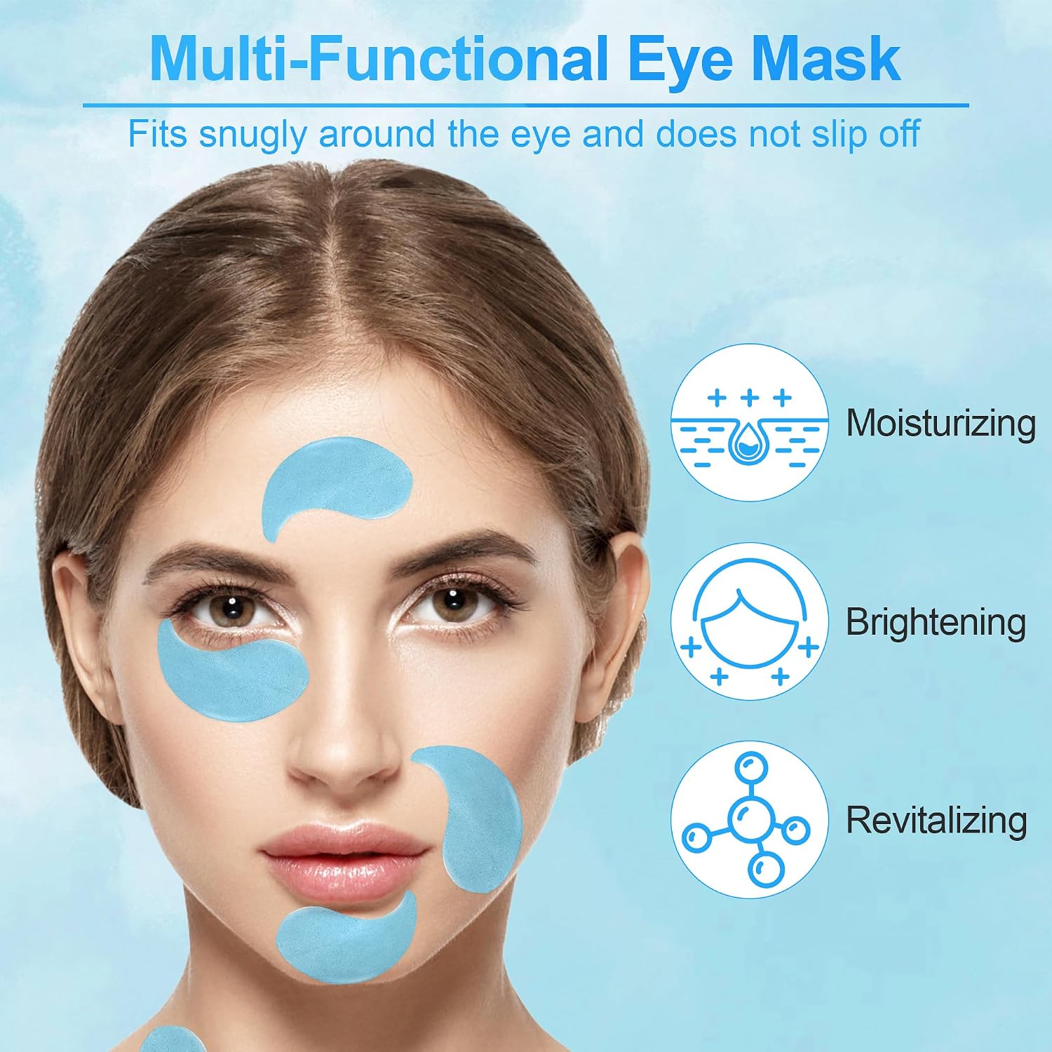 Thumbnail 4 de 60 PCS Parches Colágeno para Ojos 💧 Reducen Ojeras y Líneas Finas