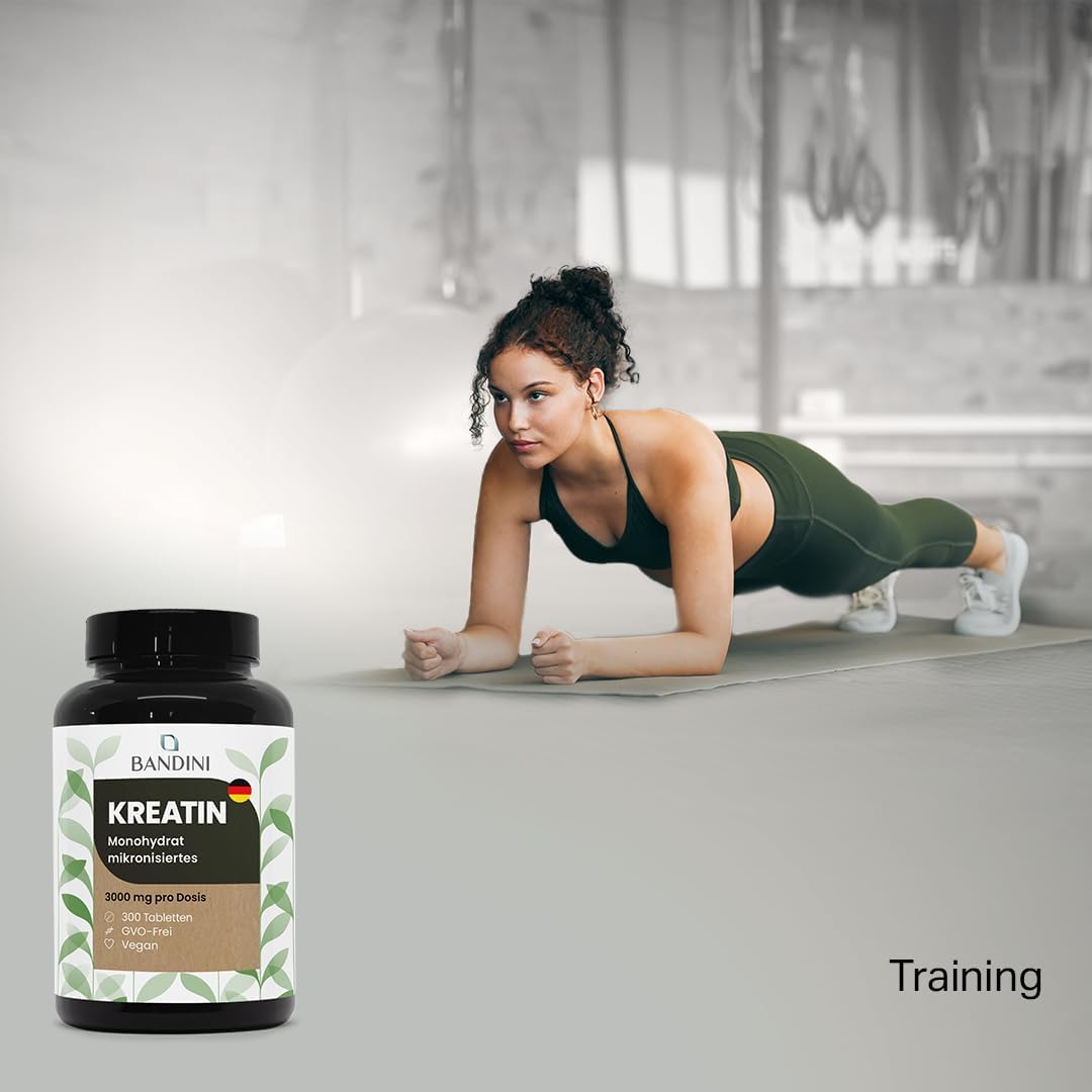 Thumbnail 1 de Bandini® Kreatin Monohydrat 300 Tabletten 3 g/Tag