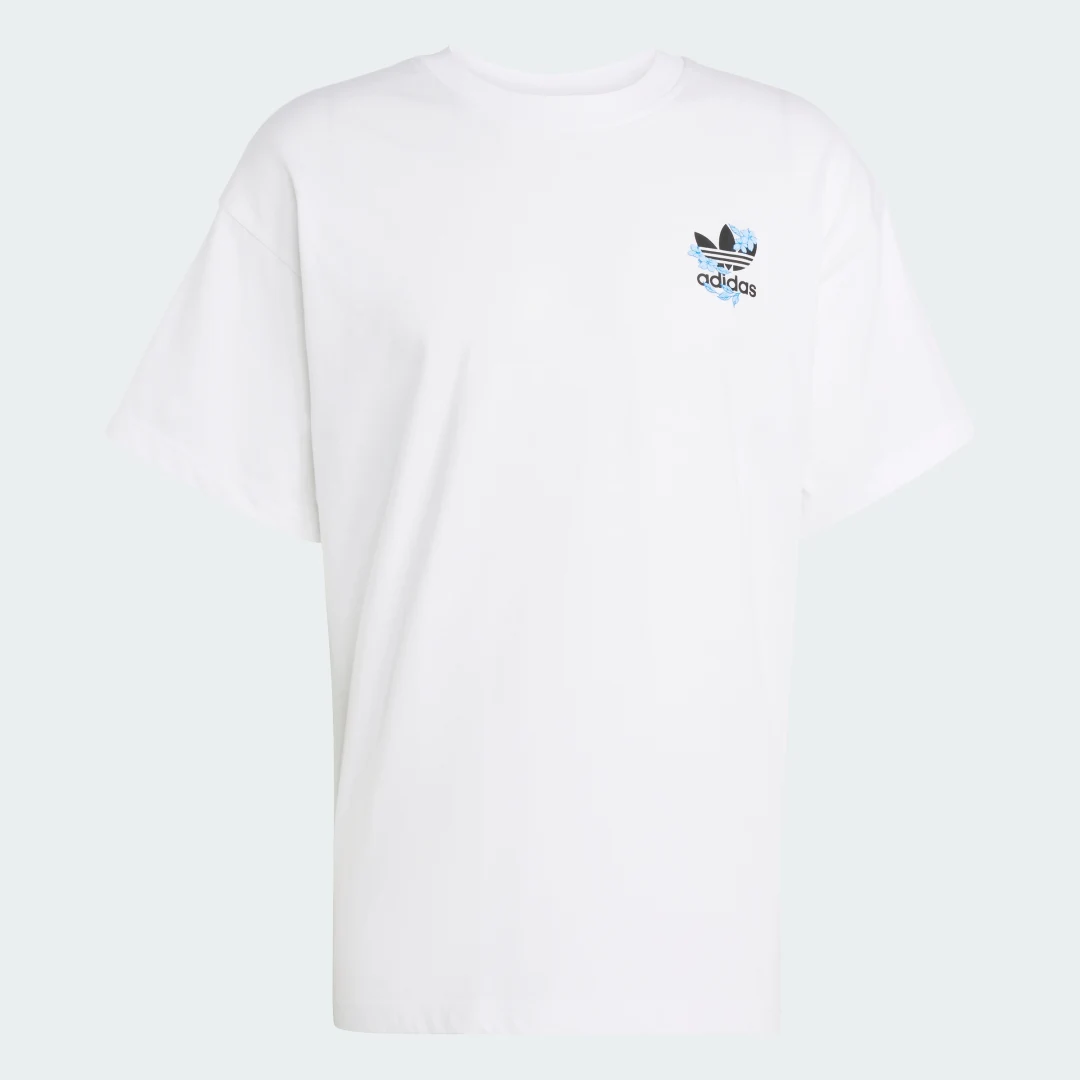 Thumbnail 3 de Camiseta Florals Logo Oversized de Adidas: opinión y guía para decidir si merece la pena