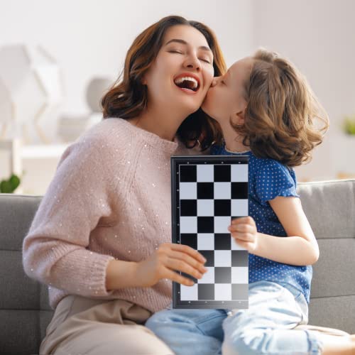 Thumbnail 6 de Jeu d'échecs Magnétique Pliable Carehabi – Plateau portable 25x25 cm, noir et blanc
