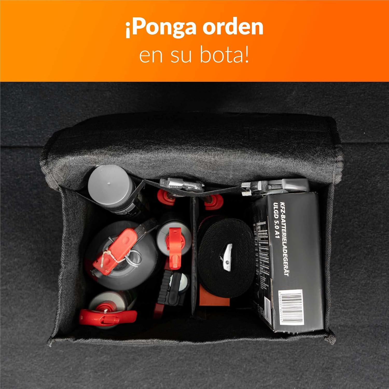 Thumbnail 5 de Upgrade4cars Bolsa Maletero fieltro 35x18x30 cm