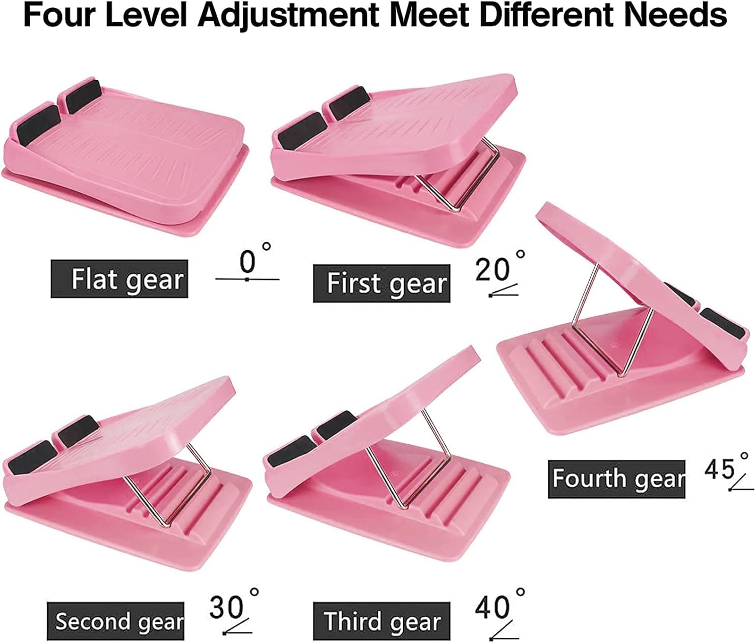 Detalle de Ideal Swan Slant Board Adjustable Calf Stretcher – Portable Incline Board for Calves, Hamstrings, and Plantar Fascia