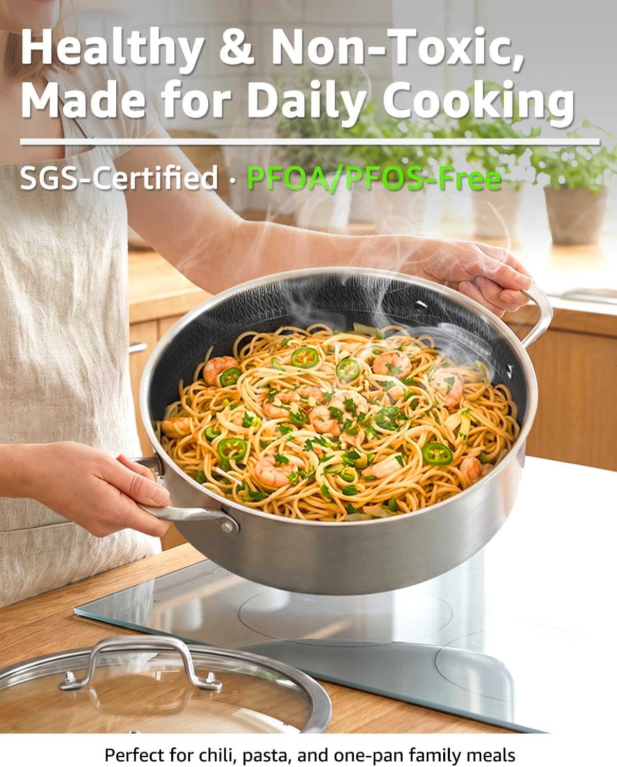 Detalle 2 de LOLYKITCH Cookware Set, 6 QT
