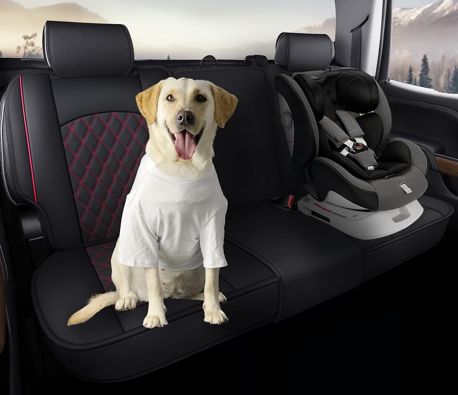 Detalle de Chevy Silverado GMC Sierra Rear Seat Covers 2007–2026