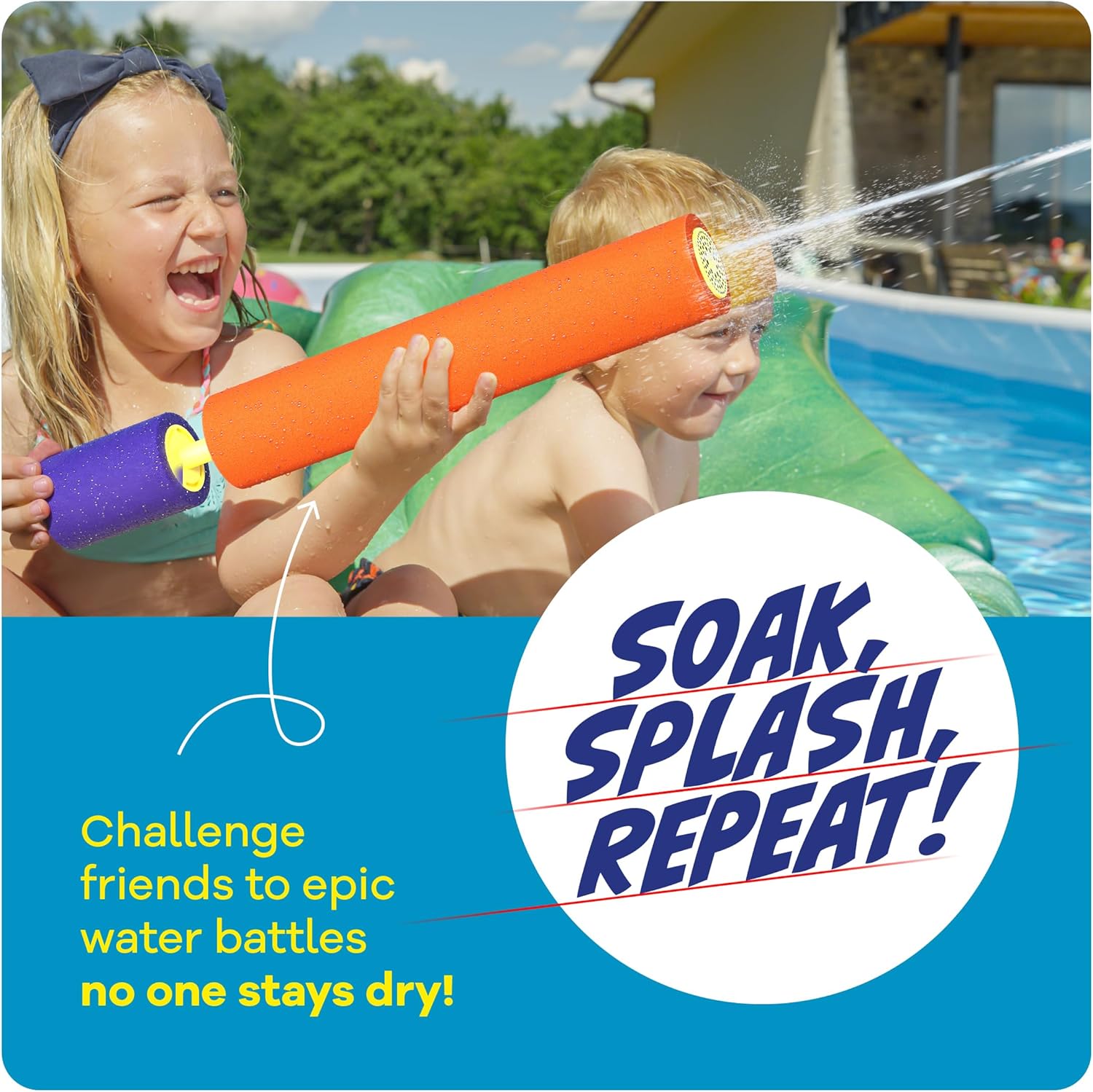 Detalle 2 de Kids Water Gun Set 3-Pack, HydroSport