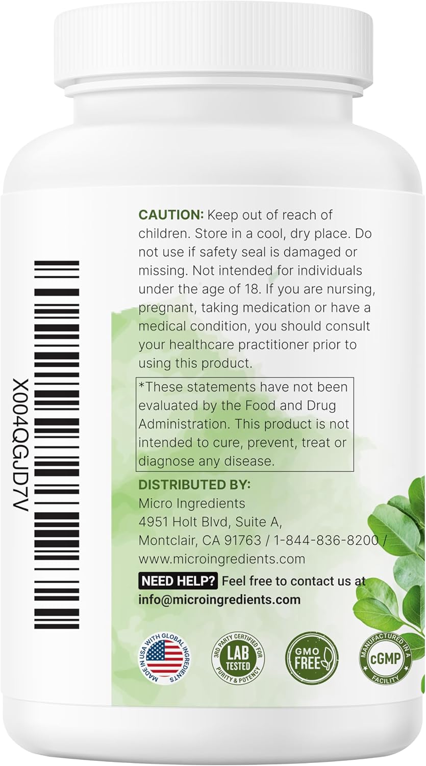 Thumbnail 6 de Micro Ingredients Moringa Capsules, 300 Capsules