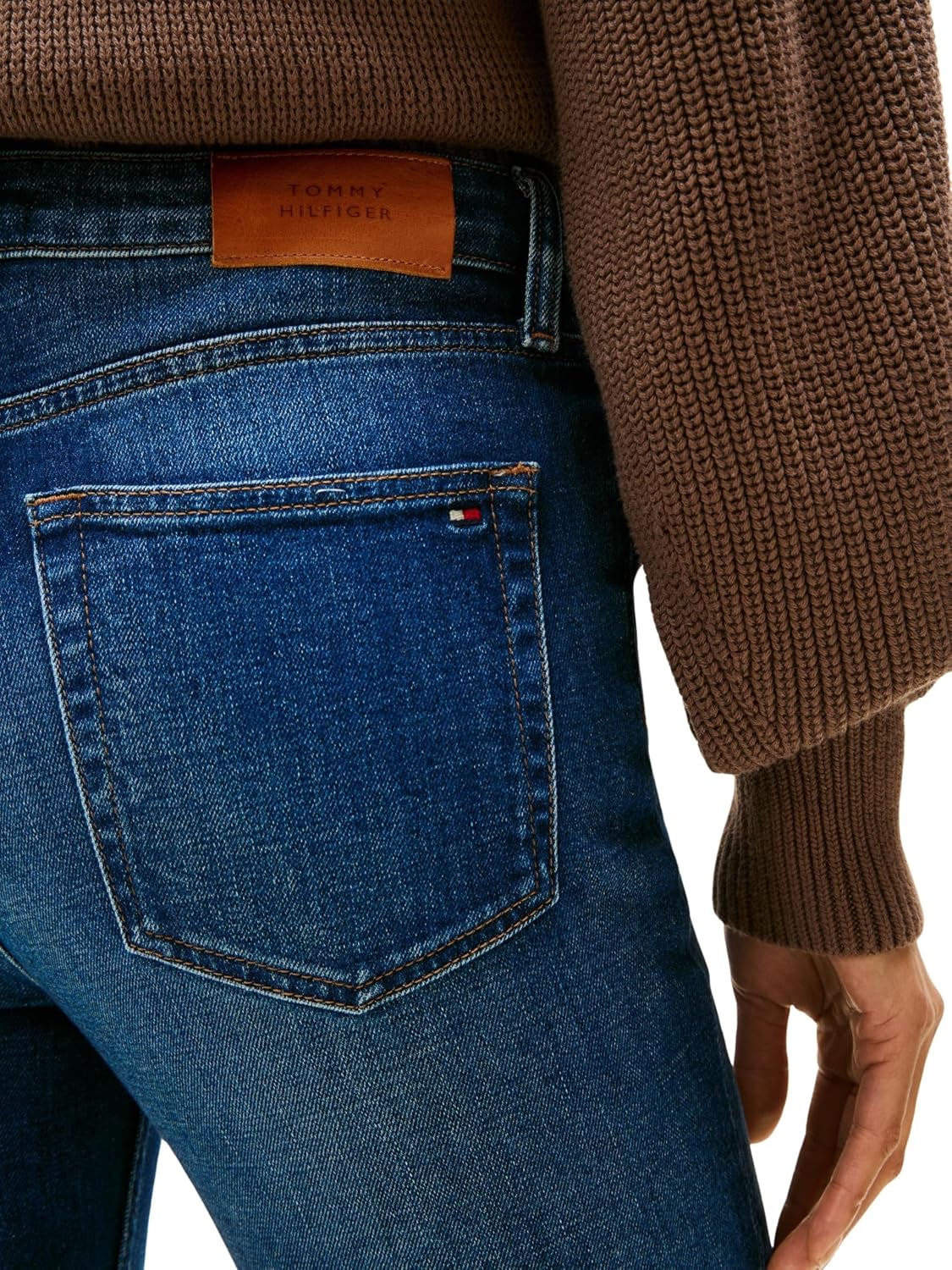 Detalle de Tommy Hilfiger New Doreen Slim Talle Medio