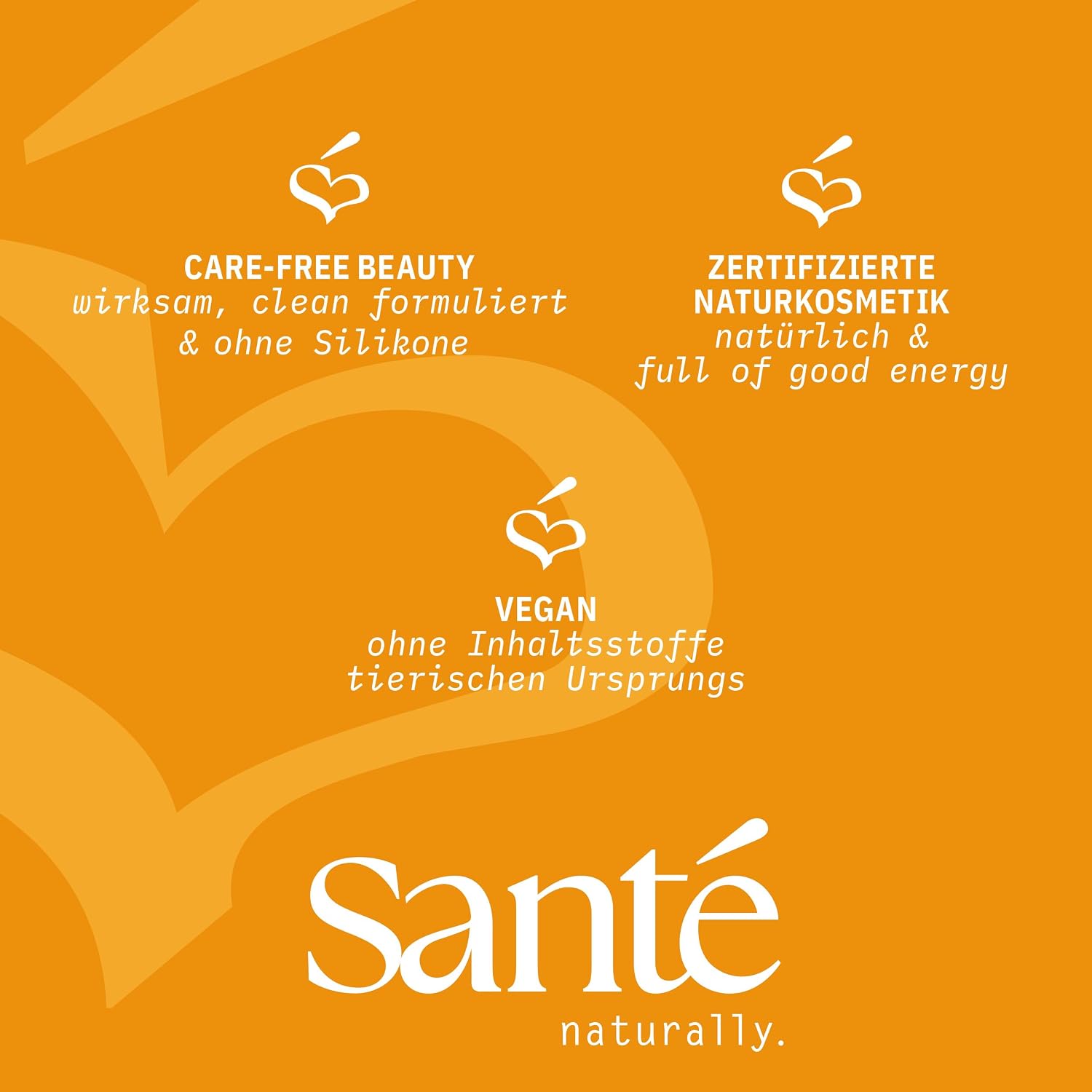 Detalle 2 de SANTE Naturkosmetik Deep Repair Conditioner – balsam med squalan och 3-faldigt proteinkomplex, 150 ml