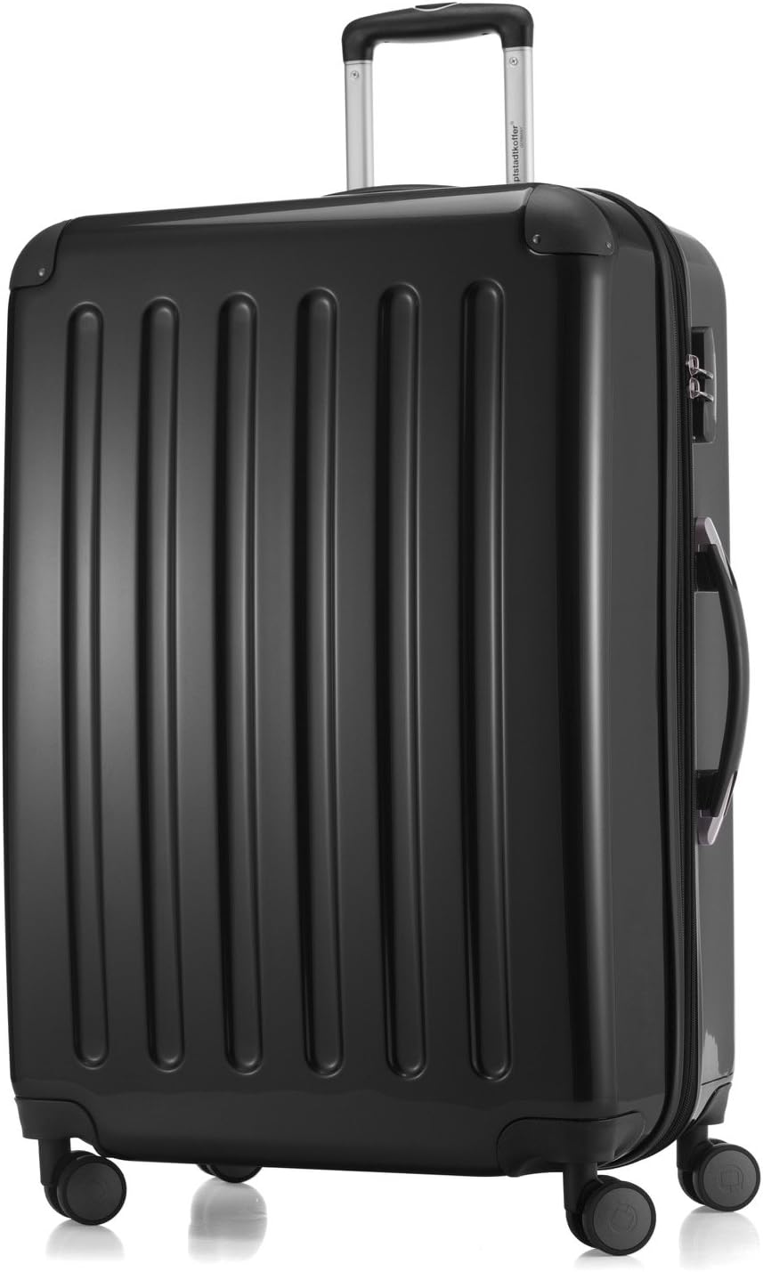 Detalle de HAUPTSTADTKOFFER Valigia Rigida Alex 75 cm | 119 L, 4 Doppi Ruote, Colore Nero