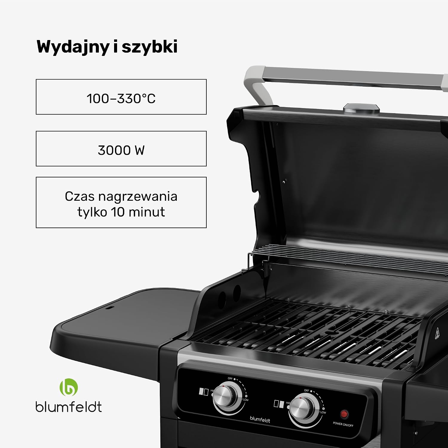 Detalle de Blumfeldt ElectricPro bd976957-7be9-43f8-9860-5d8d5cd62979 elektrische barbecue, 3000 W