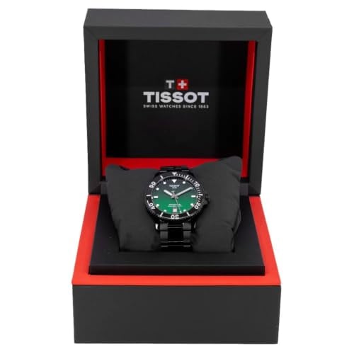 Thumbnail 9 de Tissot Seastar 1000 Montre analogique pour hommes – Noir PVD, 300 m, bracelet acier et système de changement rapide