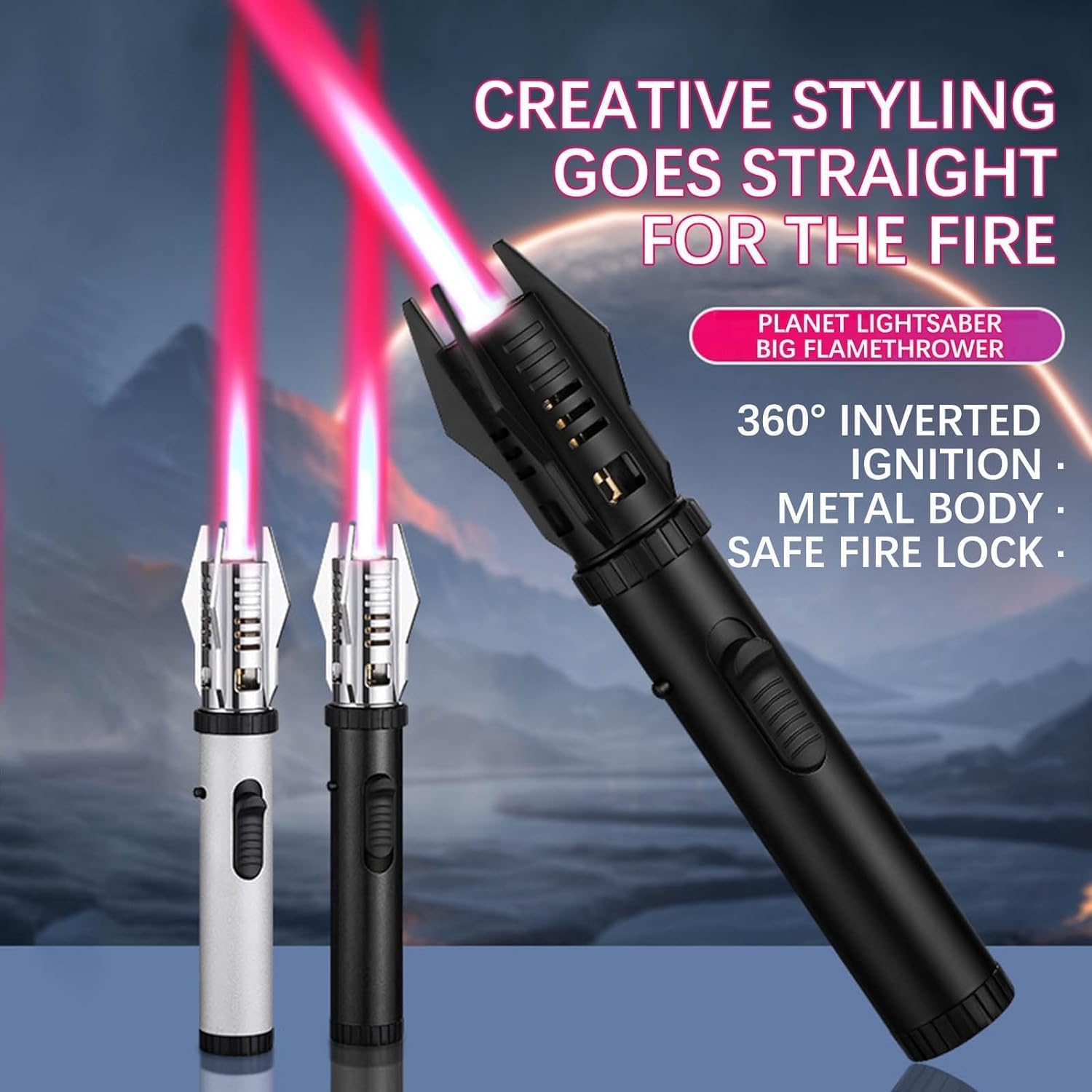 Detalle 2 de Butane Torch Lighter, Refillable