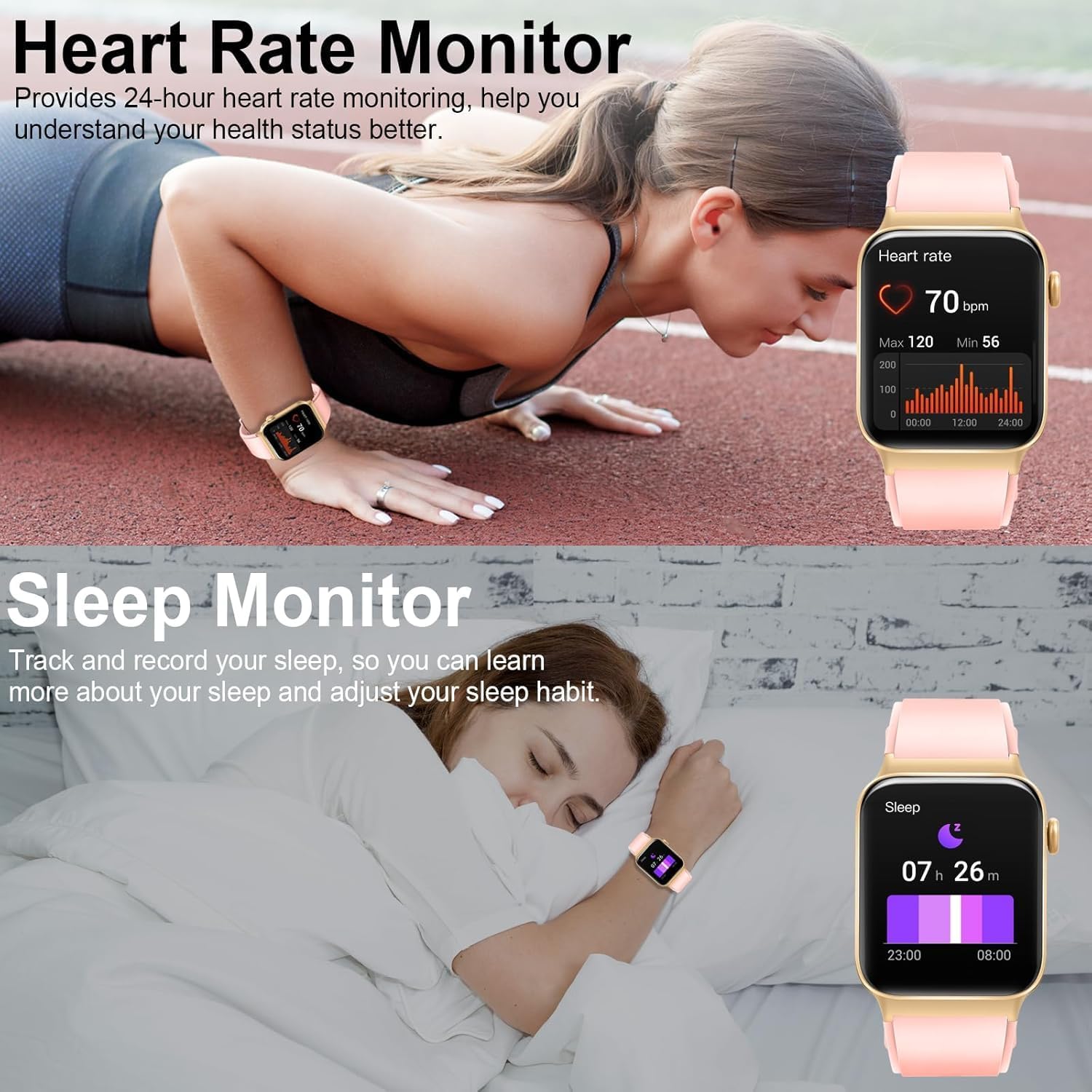 Detalle de Smart watch with 1.85-inch HD display